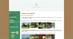 Desktop Screenshot of camping-lademilune.com